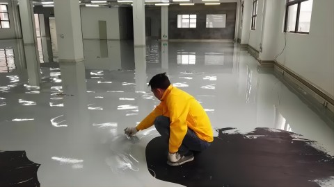 中国香港防腐防静电地坪,防腐防静电自流平地坪